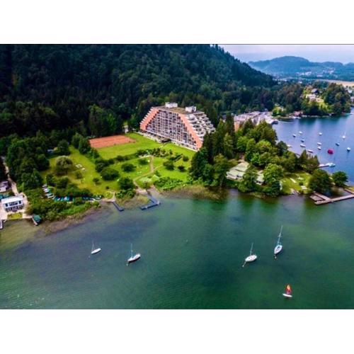 Apartment am Ossiachersee mit eigenem Seezugang