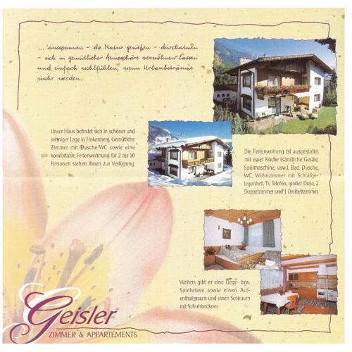 Appartement Geisler