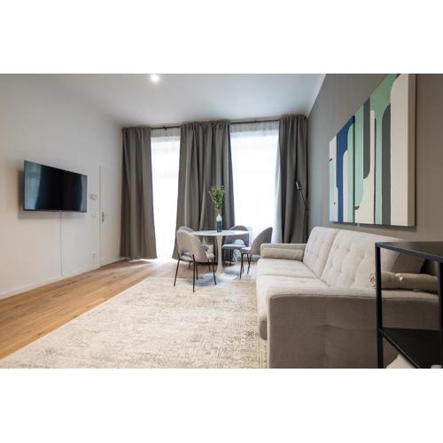 Bright & Airy Apartment with Balcony near City Center
