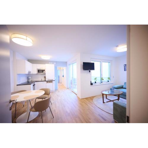 Bright apartments with spacious terraces offering comfort not far to Vienna's heart