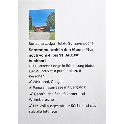 Burtscha Lodge