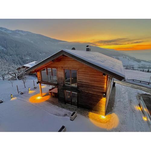 Chalet mit Bergblick & Sauna