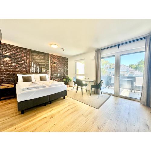 Chillige Wohnung mit Balkon