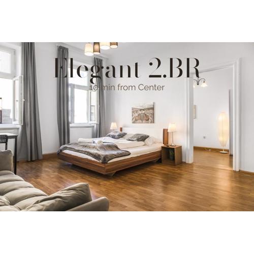 Comfy 2BR Apartment Near Downtown for Longstays