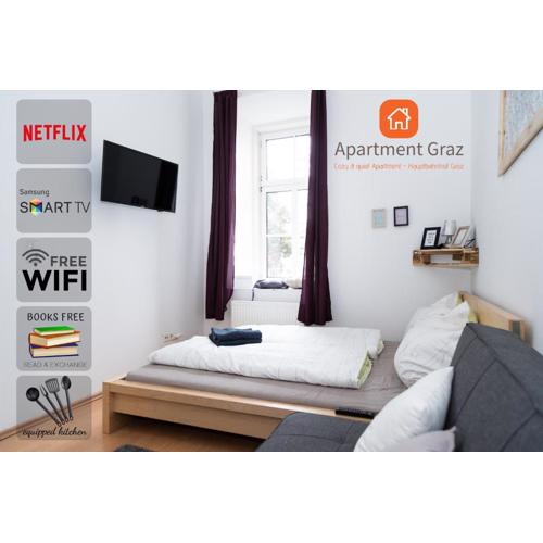 Cozy & quiet Apartment close to Hauptbahnhof Graz