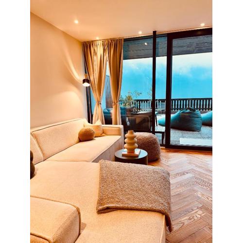 Das Alpenzeit Appartement mit Just Private Terrasse