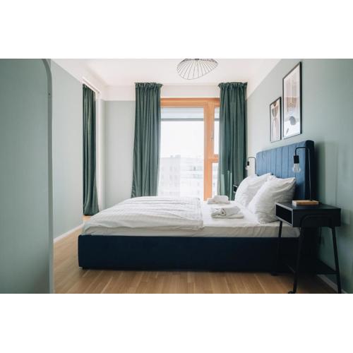 Decorous cozy city view suite