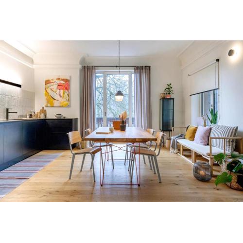 Design&Natur - hochwertige Ferienwohnung "Sundowner" in alter Villa
