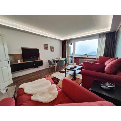 Familienapartment mit Pool, Spa und Panoramablick