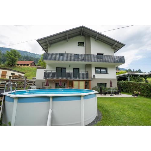 Ferienwohnung mit Bergblick in Bad Bleiberg