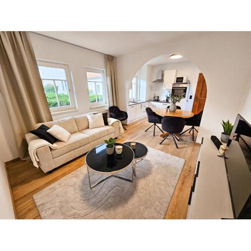 Flat Bull Appartement mit Garten