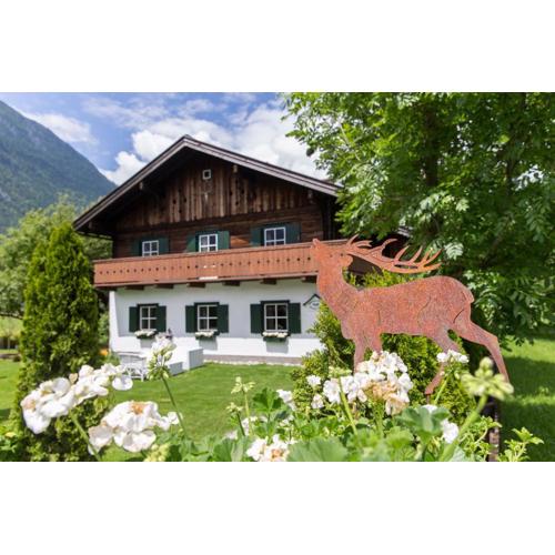 Forest Chalet, 15 min to salzburg olt town, and most beautiful lakes, secluded location, 1,000 sqm garden, mountainview, panorama sauna, bath whirlpool, BBQ&bikes&sunbeds for free, up to 10 p
