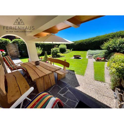 Gartenwohnung an der Familienabfahrt