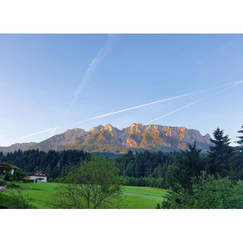 Gemütliche Wohnung mit Blick auf den Zahmen Kaiser