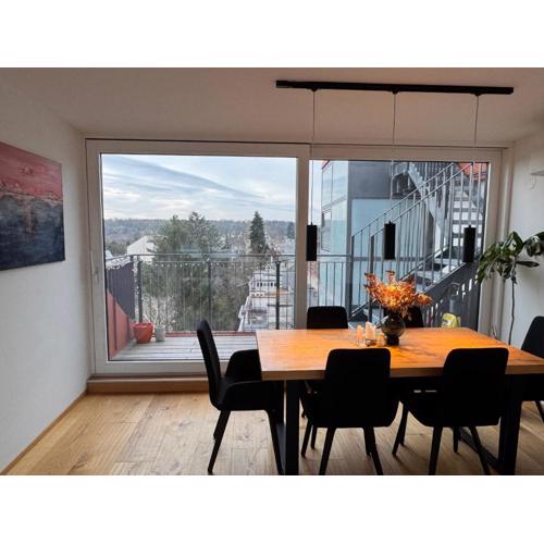 Großzügiges Dachterrassen-Appartment mit Klimaanlage und wunderbarem Ausblick über ganz Wien