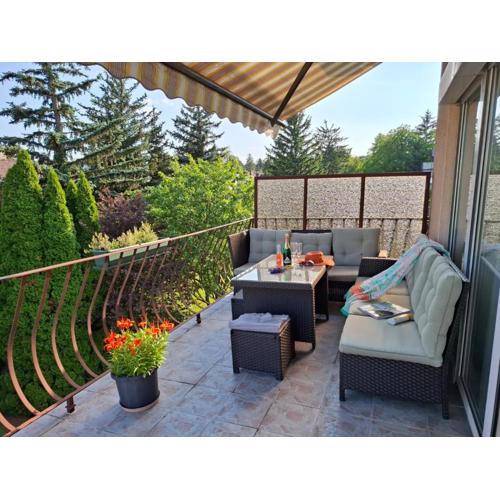 Haabsburg Appartment Vienna 6 Personen, Balkon, voll ausgestattete Küche, Grün-Ruhelage am Stadtrand, gute Öffi Anbindung