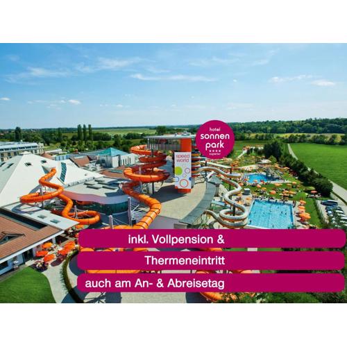 Hotel Sonnenpark & Therme included - auch am An- & Abreisetag!