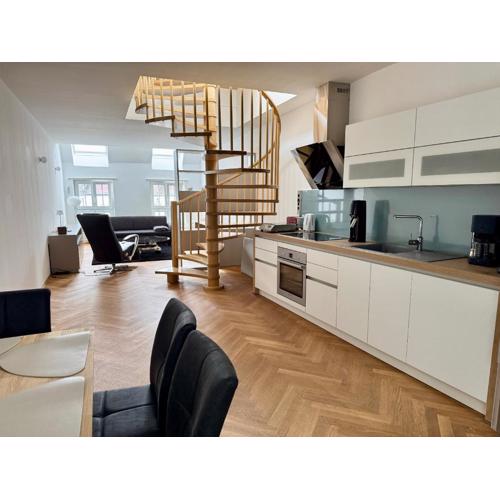 Klimatisierte Luxus-Dachterrassenwohnung im Zentrum