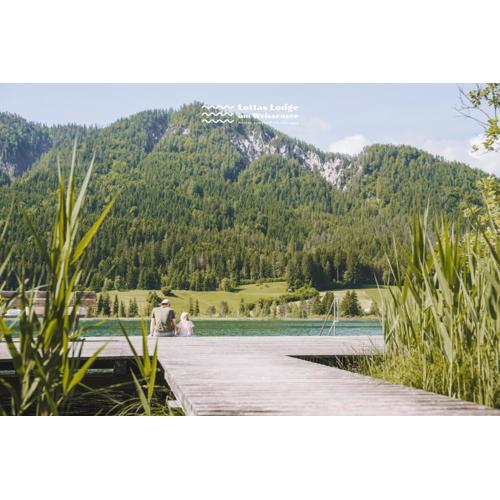 Lottas Lodge am Weissensee - Exklusive Ferienwohnung mit privatem Seezugang