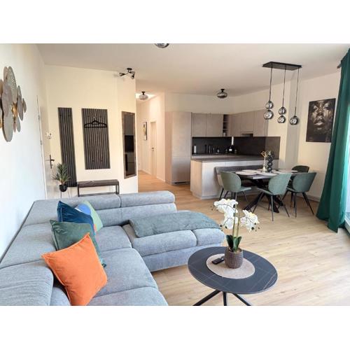 Luxuriöses Apartment 85m2 mit Infrarotkabine und Parkplatz