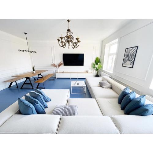 Luxurious 3 bedroom center flat with AC!