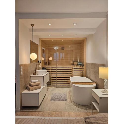 Luxury Apartment with Sauna in City Center