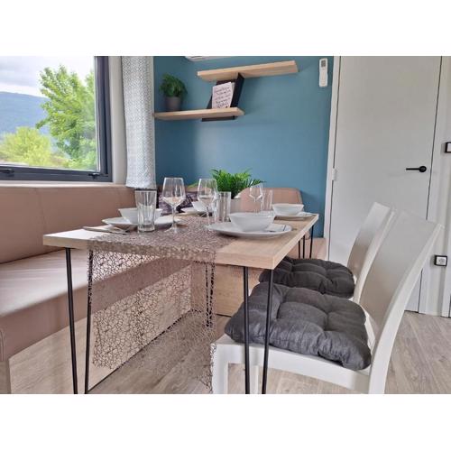 Mobilhome-Bali Premium by Camping Lampele-Ossiachersee-Klimaanlage-Radfahren-Wandern-Auszeit
