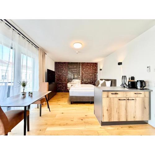 Möbliertes Apartment mit Balkon