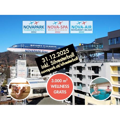 NOVAPARK Flugzeughotel Graz