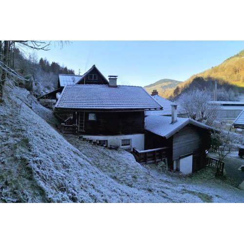 Obere Alpenhütte in Lend neben der Salzach