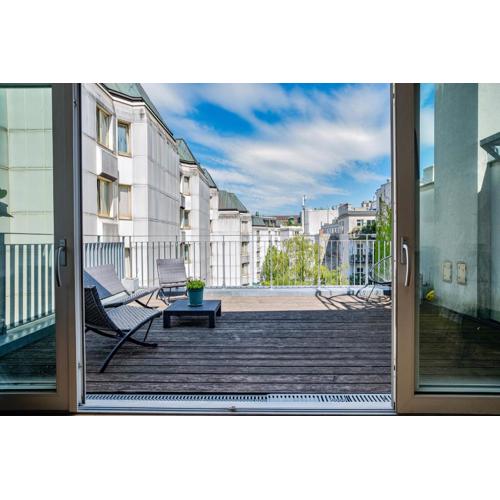 Panorama Rooftop Terrace I 3 min to Mariahilferstraße