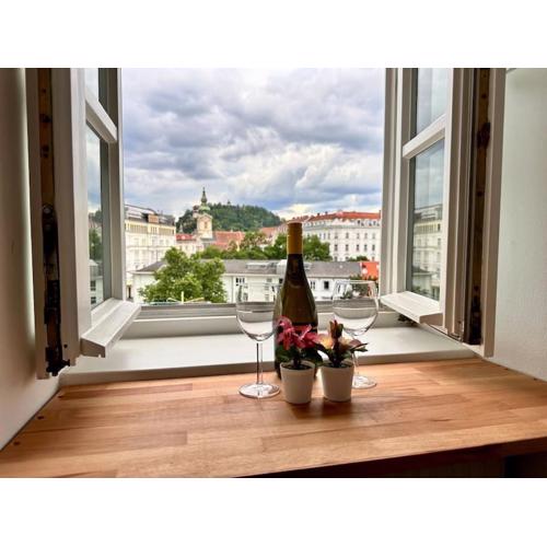Panorama Schlossberg & Jacuzzi