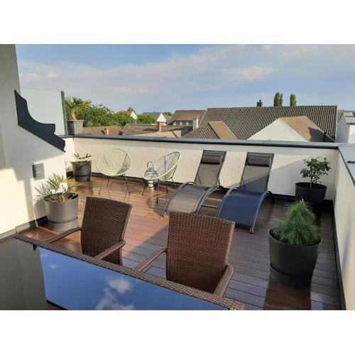 PENTHOUSE Griemann 1 für max 4 Personen mit Infrarotkabine und eigener Dachterrasse
