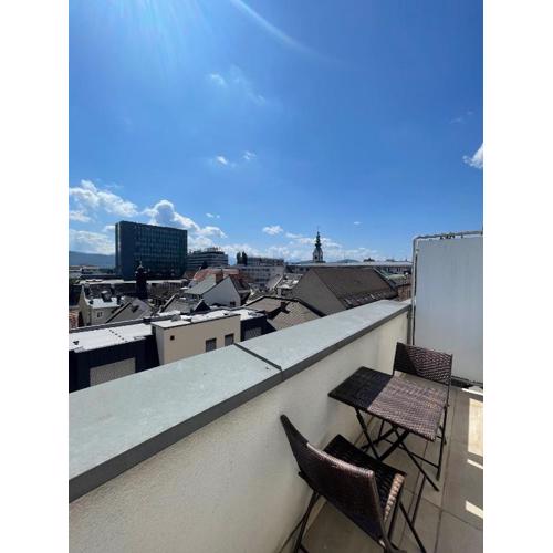 Penthouse mit Balkon