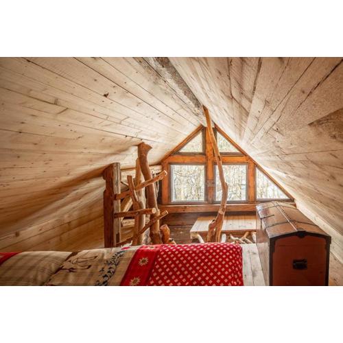 Romantische Hütte
