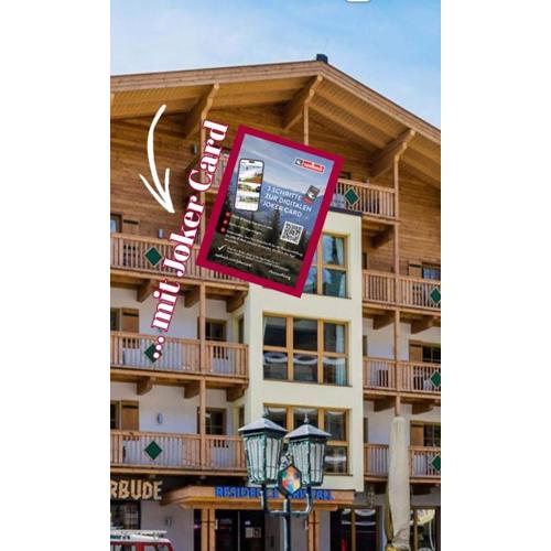 Ski in Ski out Saalbach Zentrum JokerCard inkusive