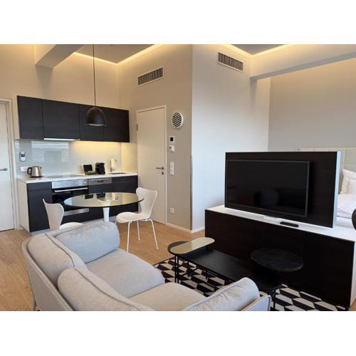 Stilvolles & modernes Apartment mit Skyline-Blick