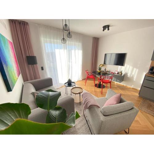 Stylische Wohnung mit Balkon