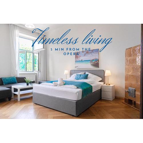 Stylish 2BR Retreat Steps from AKH & Volksoper