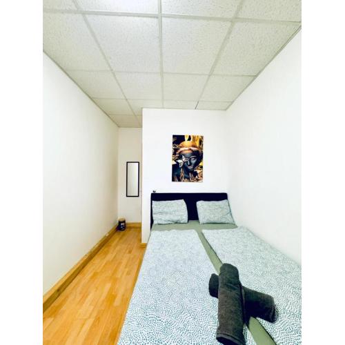 Stylish 2BR Shared Apt, Sleeps 6 Direct City Access