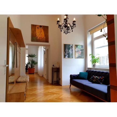 Sunny and spacious apartment near city centre