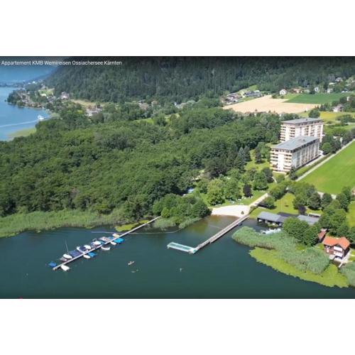 VERONIKA Haus KMB Seeappartement am Ossiacher See mit direktem Seezugang und Hallenbad
