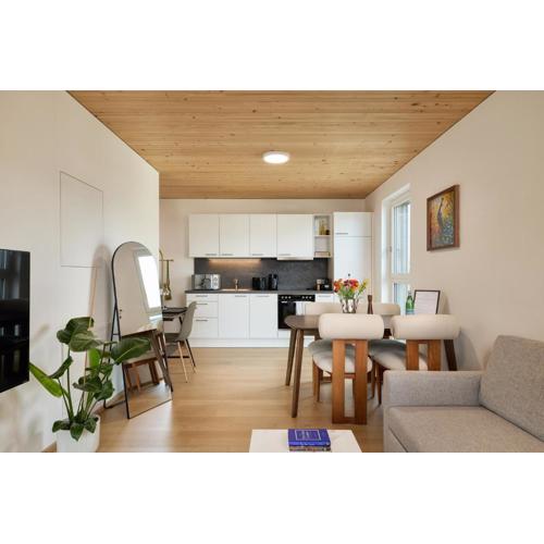 VORALIVING - Modernes Neubau Apartment Toplage - Perfekt für Business & Urlaub - WLAN, 24 7 Check-in