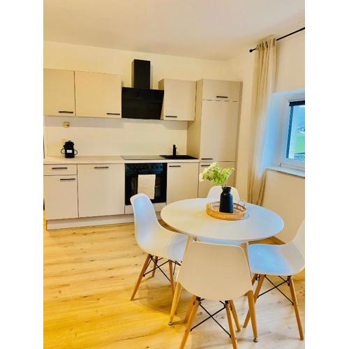 Zentrale Wohnung mit Alpenblick