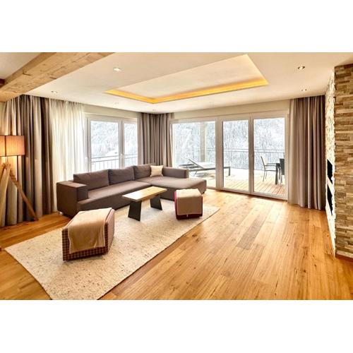 Zirben Luxus Apartments mit SPA und Pool direkt in Kappl